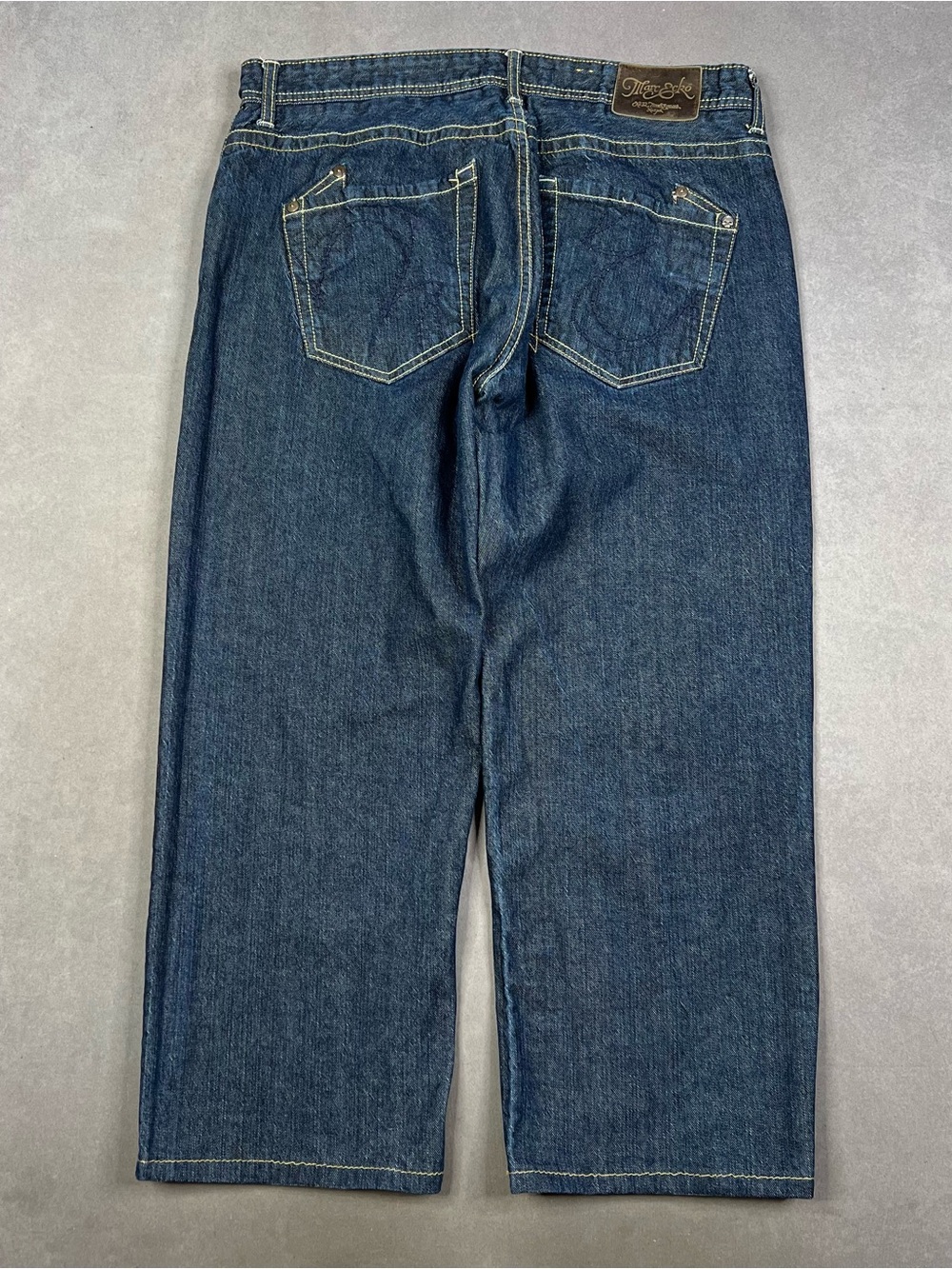 Ecko Unlimited Dark Blue Relaxed Straight Men’s Jeans
